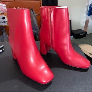 Sugar Bold Red Heeled Boots
